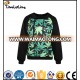 2017 newest green maple leaf 3D digital printing hooded sweater loose of spring and autumn couple hoodies