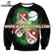 NADANBAO ugly christmas sweater best selling 3d galaxy full print sweater sweaters